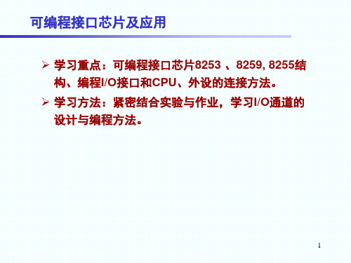 8253定时器解析