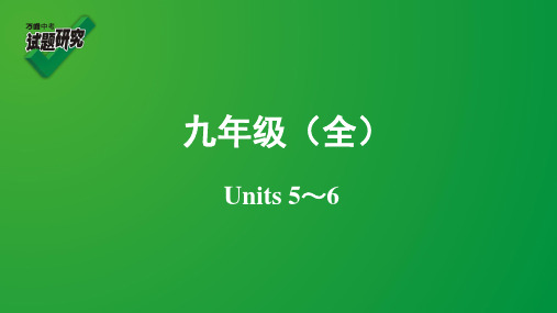 九年级(全)Unis5-6