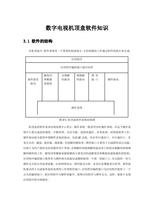 数字电视基础知识(软件及测试部分)培训