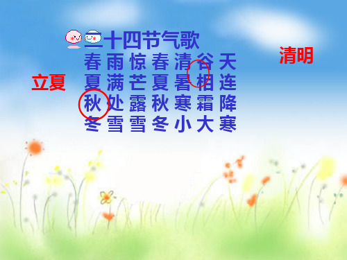 新北师大版二年级语文下册《5 夏天  ①立夏节到了》优质课课件_6