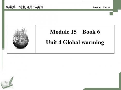 高考第一轮复习用书·英语人教选修6Unit 4