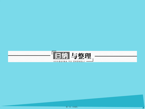 高中物理第三章电磁振荡与电磁波归纳与整理3课件粤教版选修34