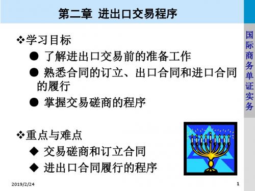 第3章国际贸易交易程序和磋商-PPT课件