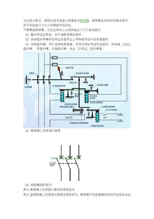 断路器的结构与工作原理
