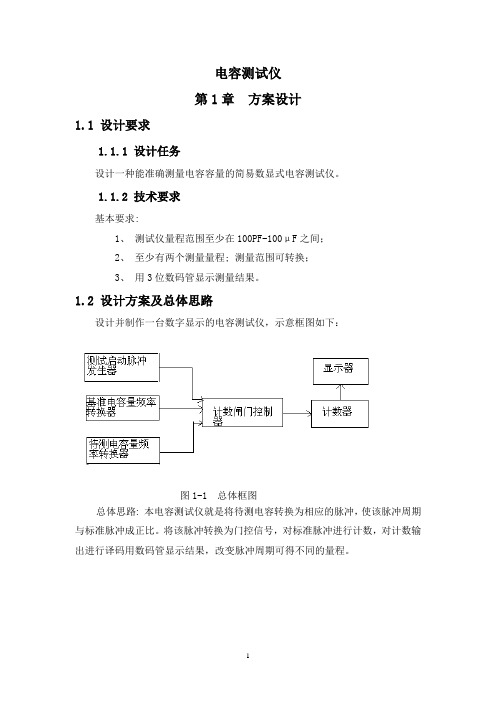 电容测试仪