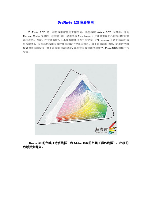 ProPhoto RGB色彩空间