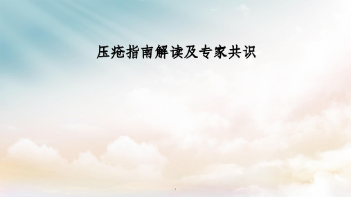 压疮最新定义及分期ppt课件
