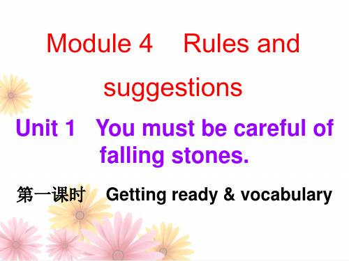 外研版九年级英语下册课件：Module4-Unit1
