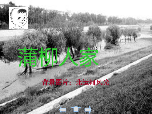 蒲柳人家(节选)PPT课件