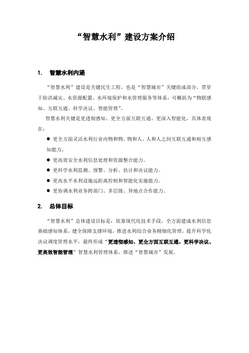 智慧水利专项方案