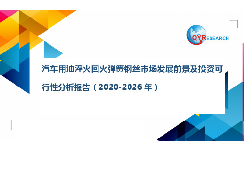 汽车用油淬火回火弹簧钢丝市场发展前景及投资可行性分析报告(2020-2026年)