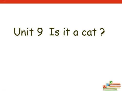 《Is it a cat》PPT课件(完美版)