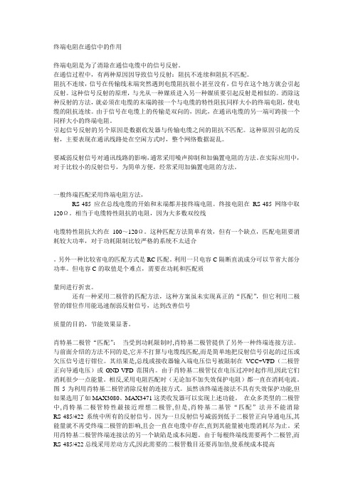 终端电阻