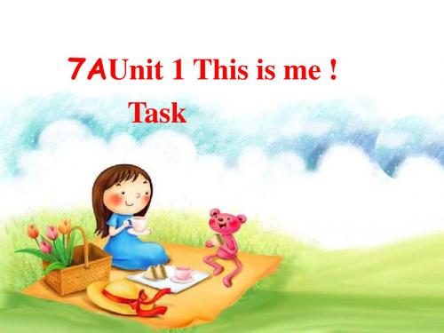 牛津译林英语七年级上册 unit1Task(共25张PPT)