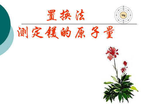 置换法测定镁的原子量