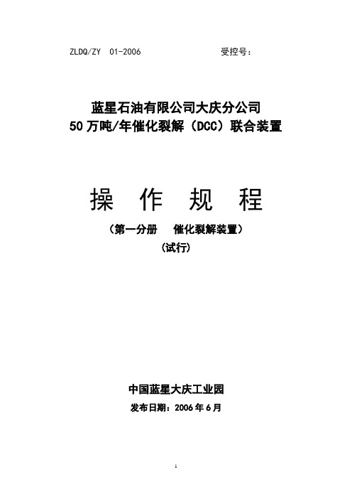 DCC操作规程修改稿