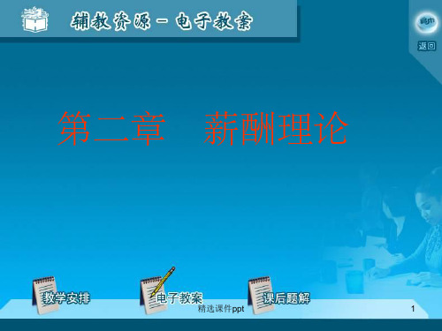 《薪酬理论》PPT课件