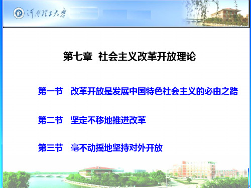 河南理工大学毛概第七章