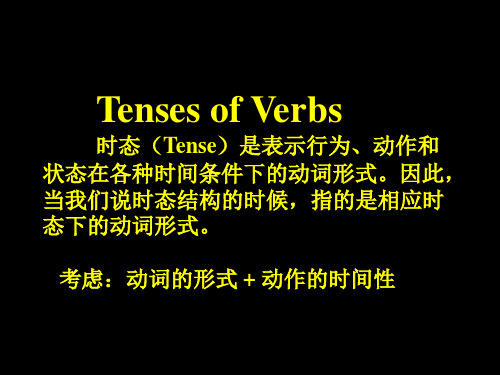 现在完成进行时