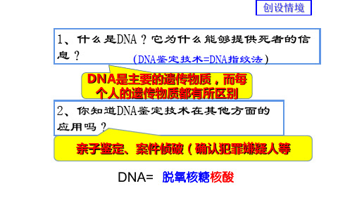 人教版高中生物必修一课件：2.3 遗传信息的携带者—核酸(共18张PPT)
