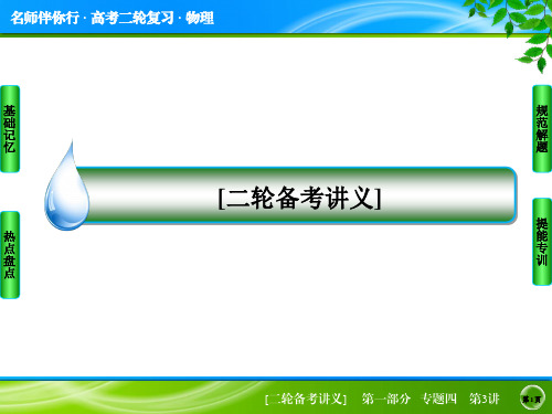 高考物理二轮专题突破课件：4-3带电粒子在复合场中运动
