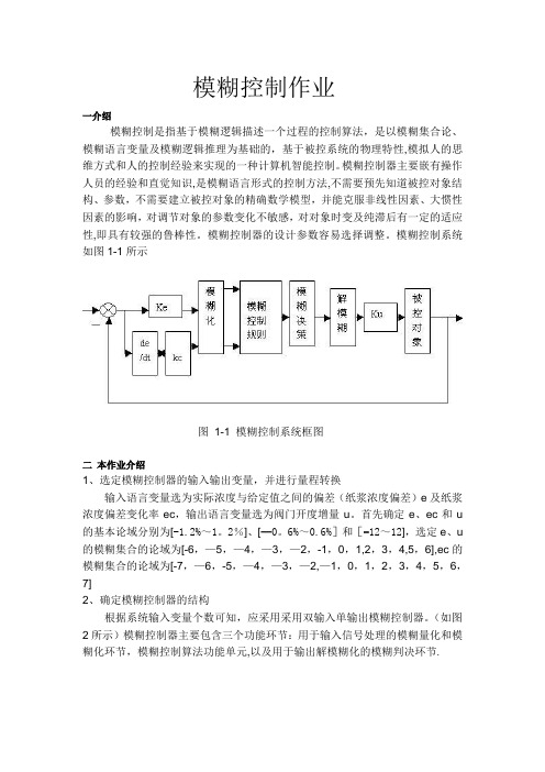 matlab模糊控制实现