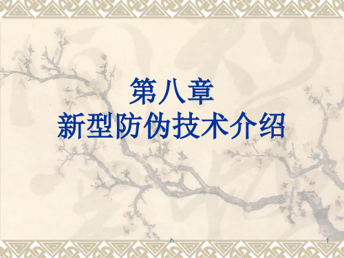人民币防伪PPT
