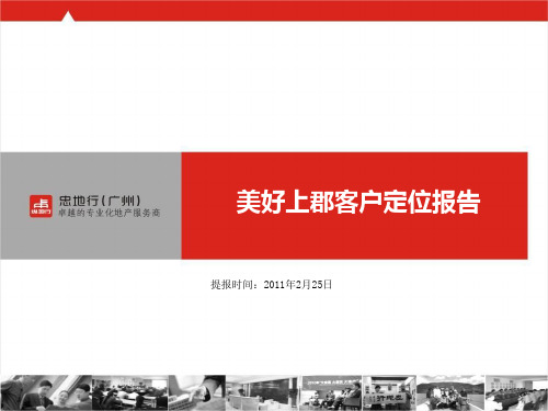 房地产行业客户群体定位报告