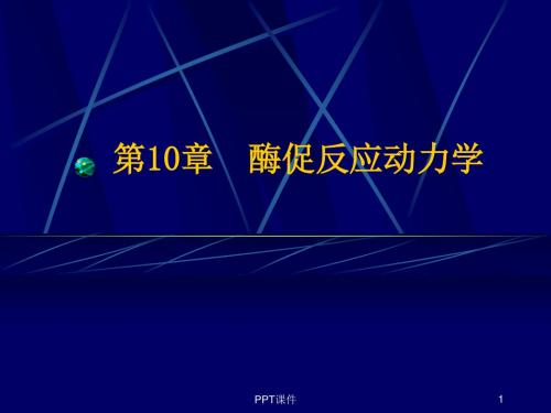 酶促反应动力学  ppt课件