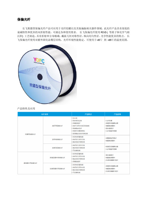 保偏光纤