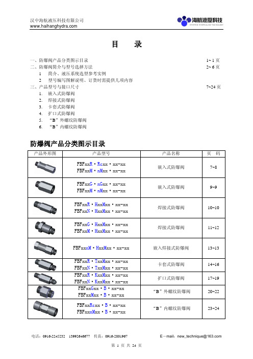 管路防爆安全阀