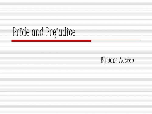 pride and prejudice(终)