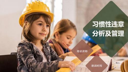 习惯性违章培训ppt课件