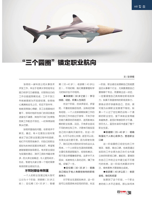 “三个圆圈”锚定职业航向