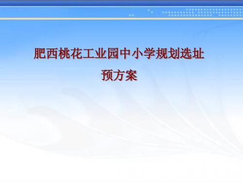肥西桃花-中小学