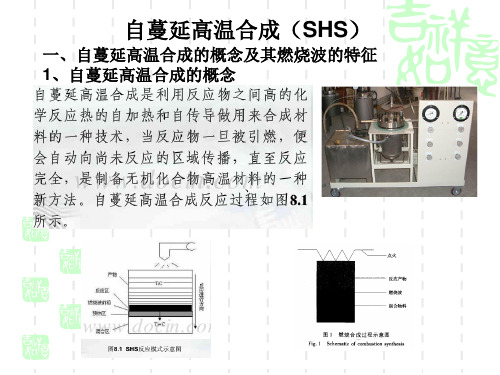 材料合成与制备 第8章 自蔓延高温合成