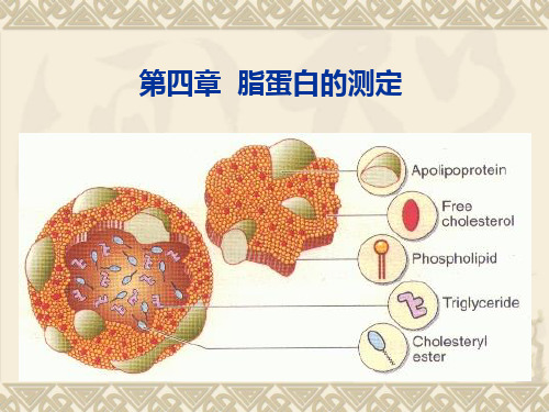 临床生化检验 第四章  脂蛋白的测定