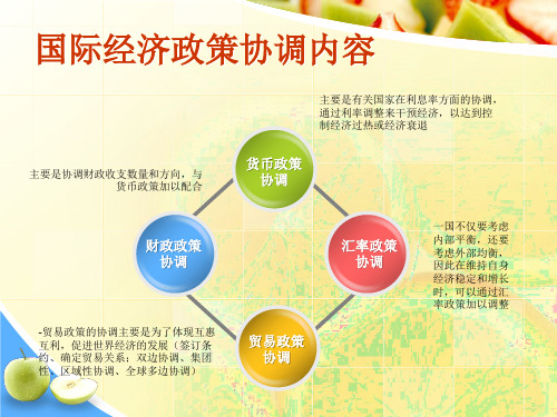 国际经济政策协调内容