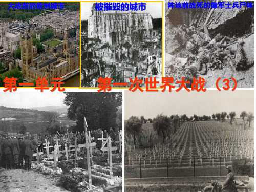 第一单元 第一次世界大战(3)-2020—2021学年高二历史选修三同步优质课
