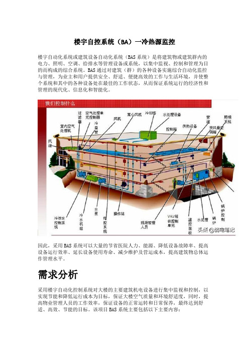 楼宇自控系统(BA)一冷热源监控