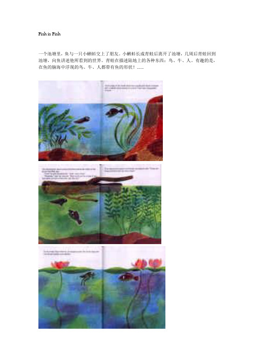 Fish is Fish建构主义