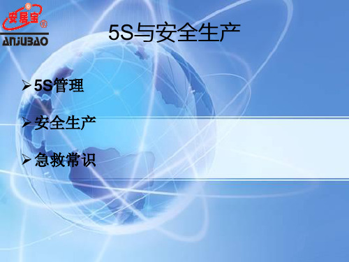 新员工入职培训(5S及安全生产)
