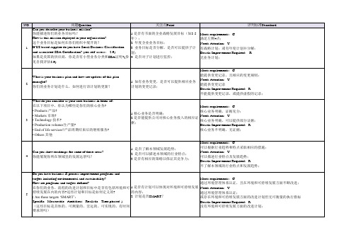 开发新供应商审核评估表