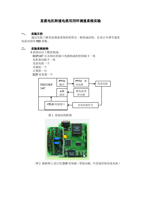 电机双环控制实例