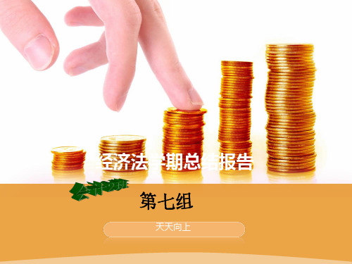 经济法学期总结报告