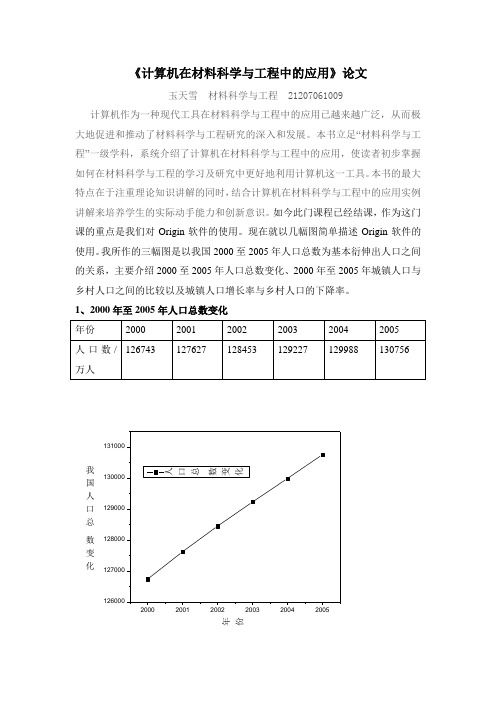 计算机在材料科学与工程中的应用