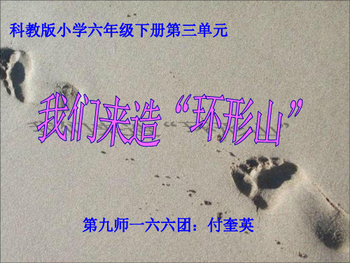 我们来造《环形山》说课稿  小学科学 小学道德与法治
