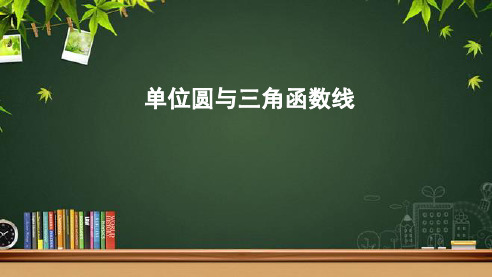 《单位圆与三角函数线》示范教学课件人教新课标B版