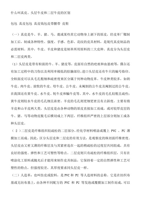什么叫真皮