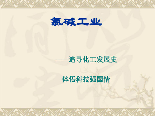 化学课件《氯碱工业》优秀ppt2 人教课标版
